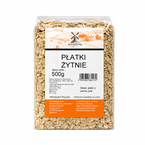 Przejdź do produktu Płatki żytnie 500g