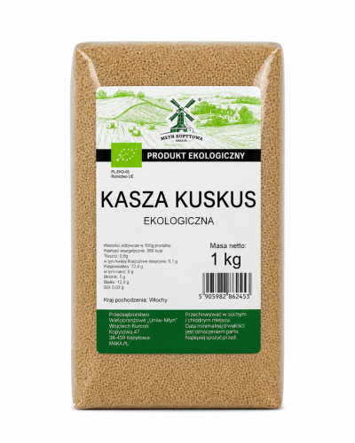 Przejdź do produktu BIO Kasza kuskus EKOLOGICNA 1kg