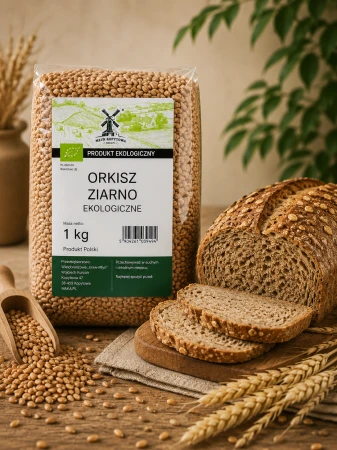orkisz ziarno chleb