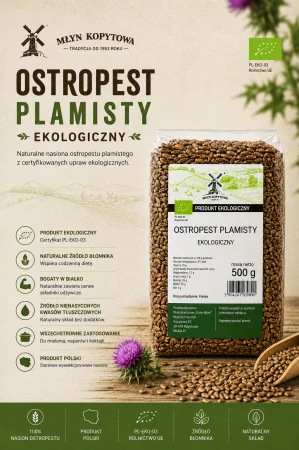 Ostropest ziarno ekologiczne