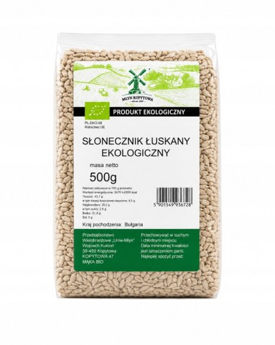 Przejdź do produktu BIO Słonecznik łuskany EKOLOGICZNY 500g