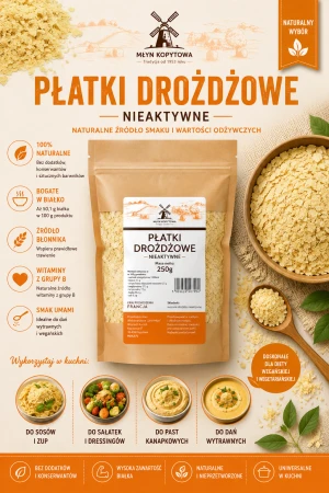 płatki drodzowe infografika