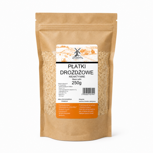 Przejdź do produktu Płatki drożdżowe nieaktywne 250g