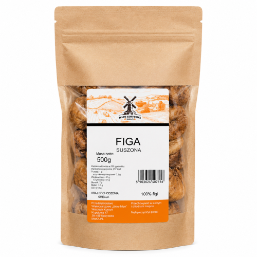 Przejdź do produktu Figi suszone bez siarki 500g