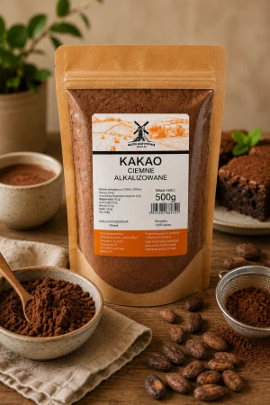kakao naturalne ciemne alkalizowane