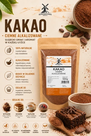 kakao ciemne naturalne