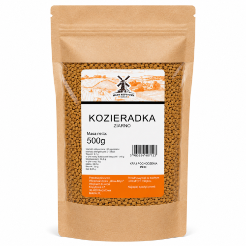 Przejdź do produktu Kozieradka - ziarno 500g