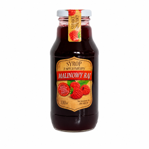 Przejdź do produktu Syrop malinowy 330ml