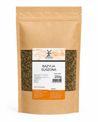 Przejdź do produktu Bazylia suszona 200g
