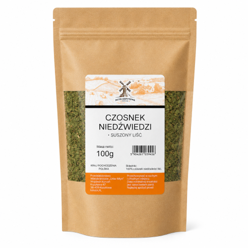 Przejdź do produktu Czosnek niedźwiedzi suszony 100g