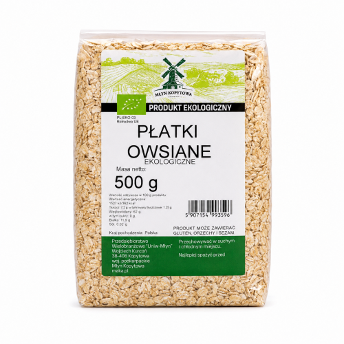 Przejdź do produktu BIO Płatki owsiane EKOLOGICZNE.