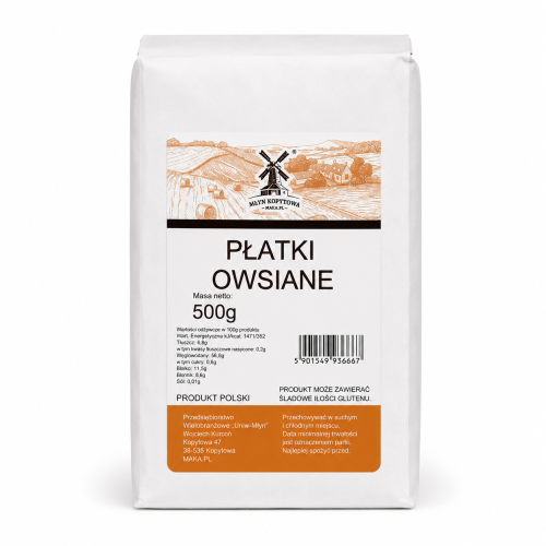 Przejdź do produktu Płatki owsiane