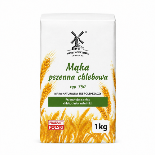 Przejdź do produktu Mąka pszenna typ 750 chlebowa