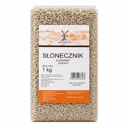 Przejdź do produktu Słonecznik łuskany 1kg