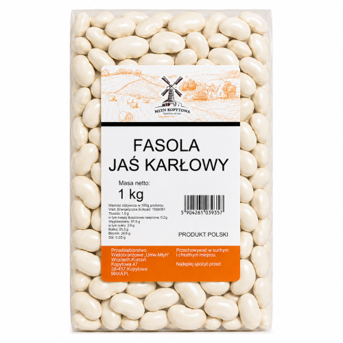 Przejdź do produktu Fasola Jaś Karłowy 1kg