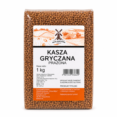 Przejdź do produktu Kasza gryczana prażona 1kg