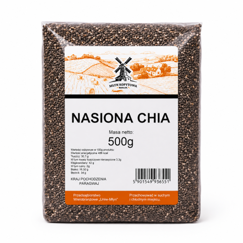 Przejdź do produktu Nasiona Chia 500g