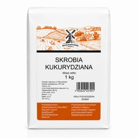 skrobia kukurydziana