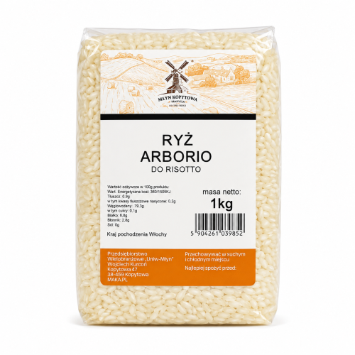 Przejdź do produktu Ryż Arborio do risotto 1kg