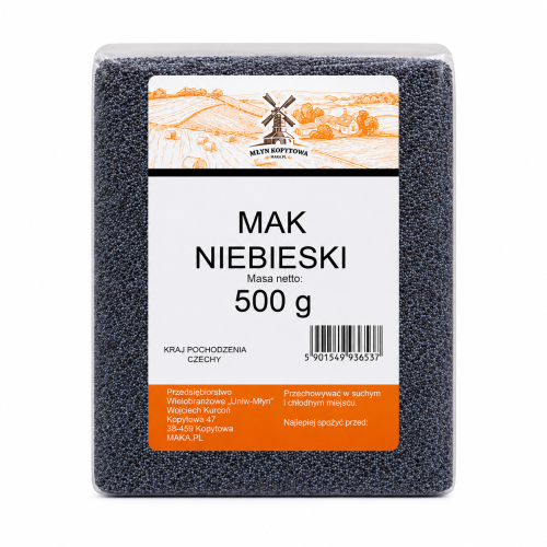 Przejdź do produktu Mak niebieski 500g