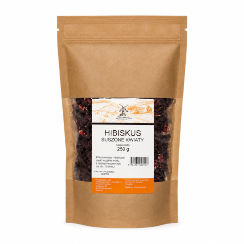Przejdź do produktu Hibiskus kwiat suszony 250g