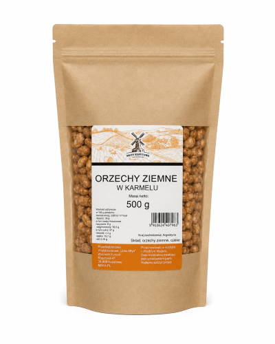 Przejdź do produktu Orzechy ziemne w karmelu 500g
