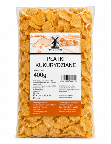 Przejdź do produktu Płatki kukurydziane 400 g