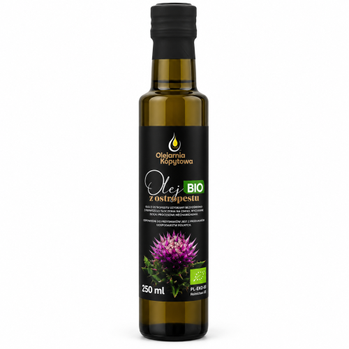 Przejdź do produktu BIO Olej z ostropestu EKOLOGICZNY 250ml