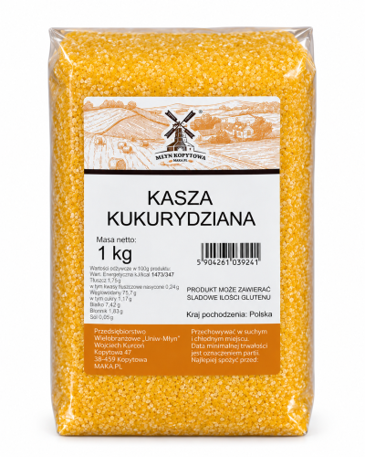 Przejdź do produktu Kasza kukurydziana 1kg