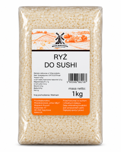 Przejdź do produktu Ryż do sushi 1kg