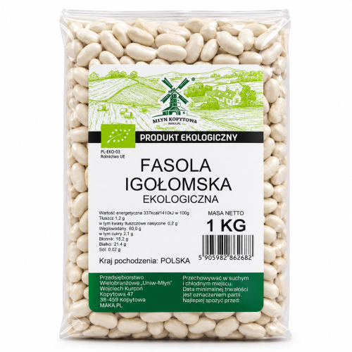 Przejdź do produktu BIO Fasola igołomska EKOLOGICZNA - 1 kg