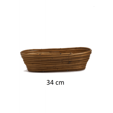 Koszyk do wyrastania chleba podłużny 34 cm