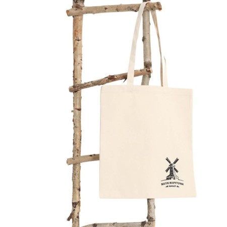 Torba bawełniana na zakupy z dnem