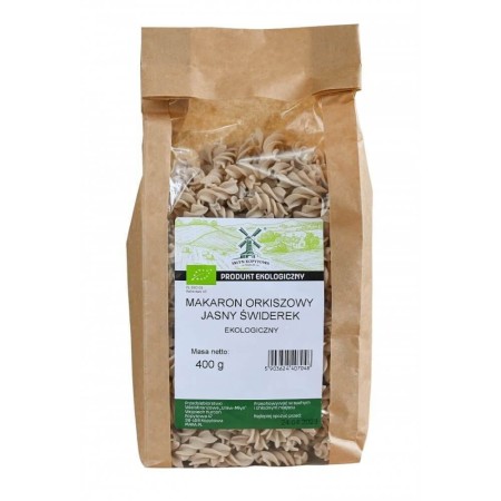 Makaron orkiszowy jasny świderek EKOLOGICZNY