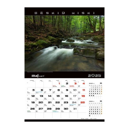 Kalendarz Beskid Niski 2025