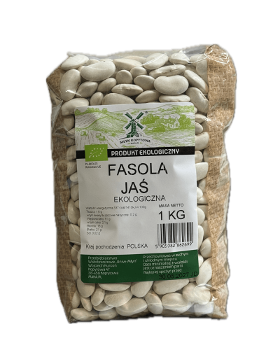 Przejdź do produktu BIO Fasola Jaś tyczny EKOLOGICZNA  - 1 kg