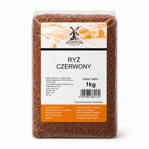 Przejdź do produktu Ryż czerwony 1kg